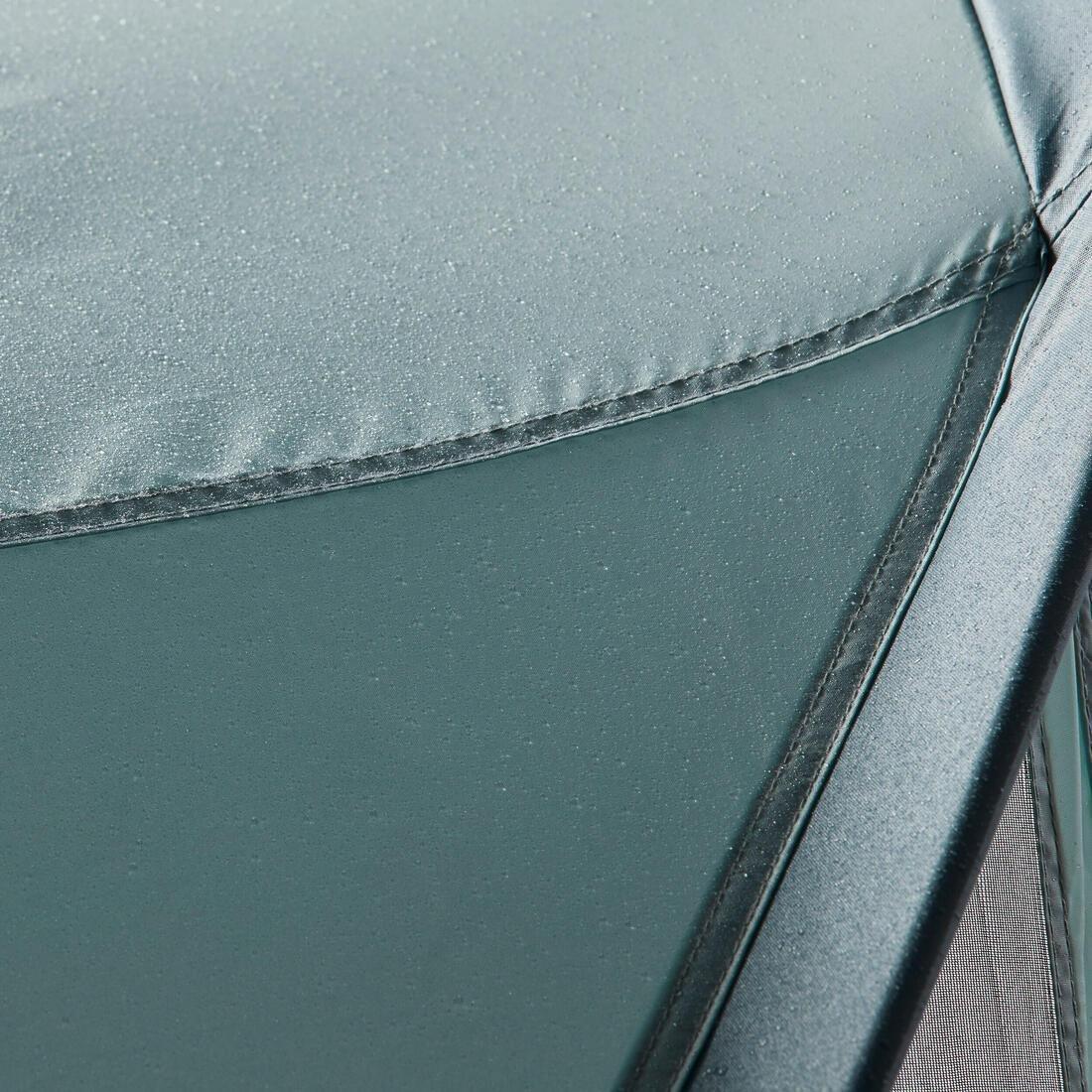 Camping Shelter with Poles - 4 person - Arpenaz 4P, Green, No Color, large image number 9