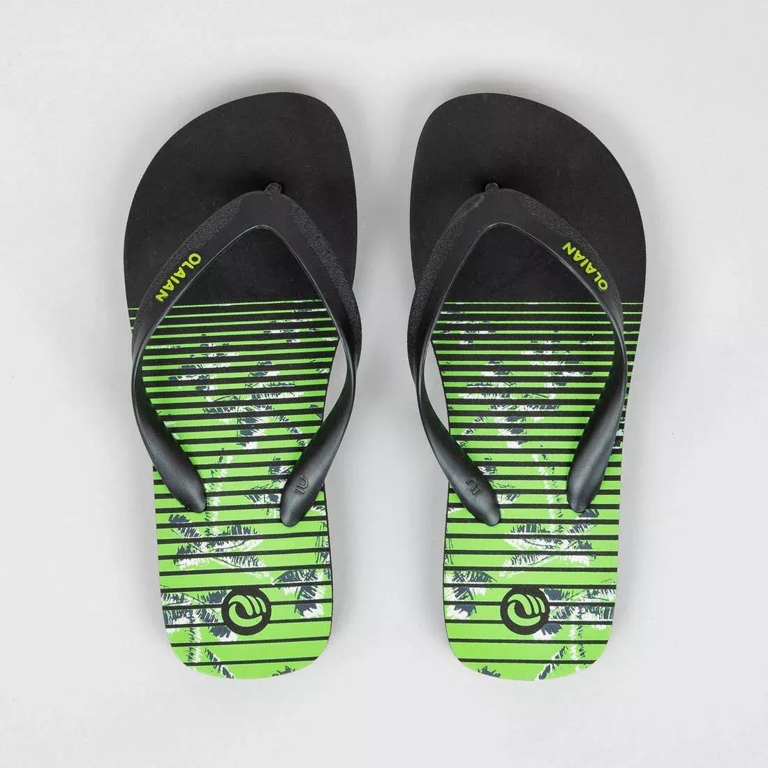 Boys' Flip-Flops - 120 - Words, galaxy blue, , large image number 6