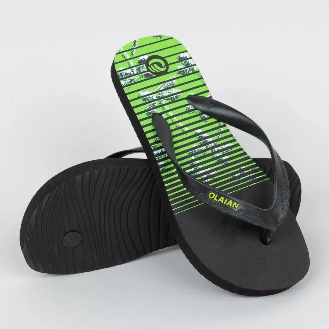Boys' Flip-Flops - 120 - Words, galaxy blue, , large image number 8