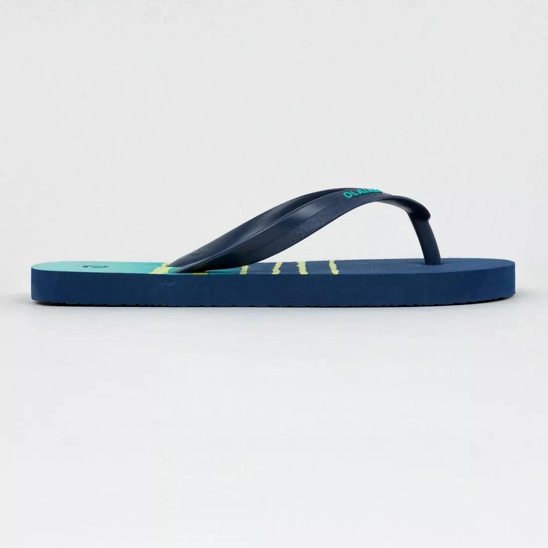 Boys' Flip-Flops - 120 - Words, galaxy blue, , large image number 10