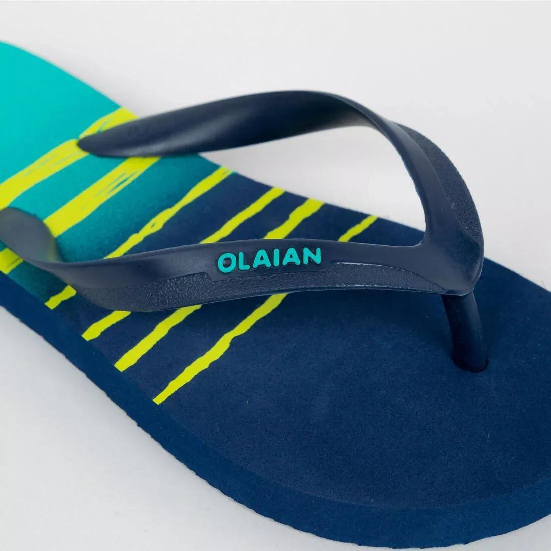 Boys' Flip-Flops - 120 - Words, galaxy blue, , large image number 12