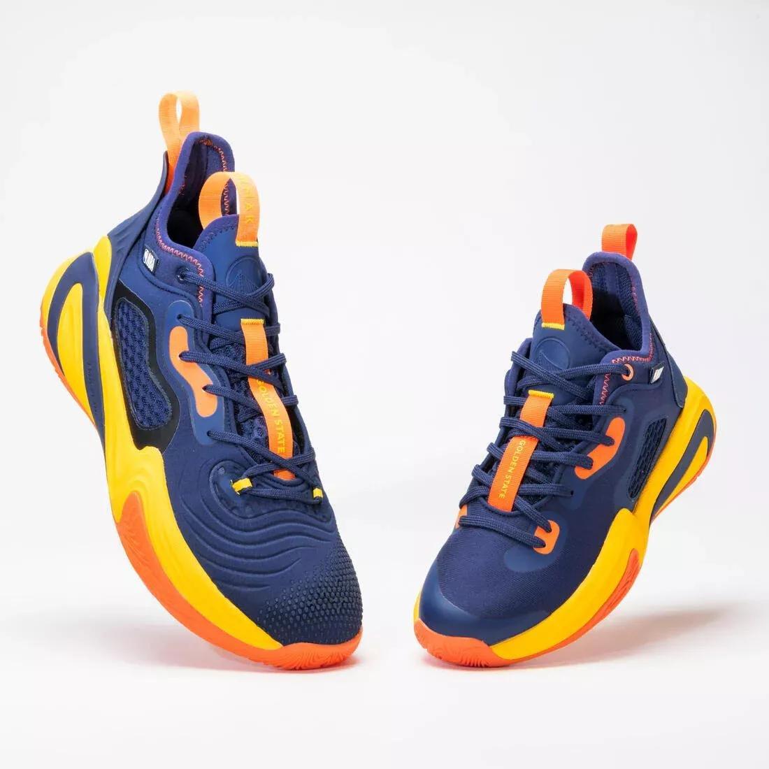 Unisex Basketball Shoes Se900 - Red/Nba Chicago Bulls, Blue, , large image number 8