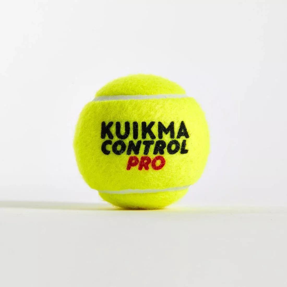 Tennis Ball Control Pro 4-Pack, Yellow, No Color, medium