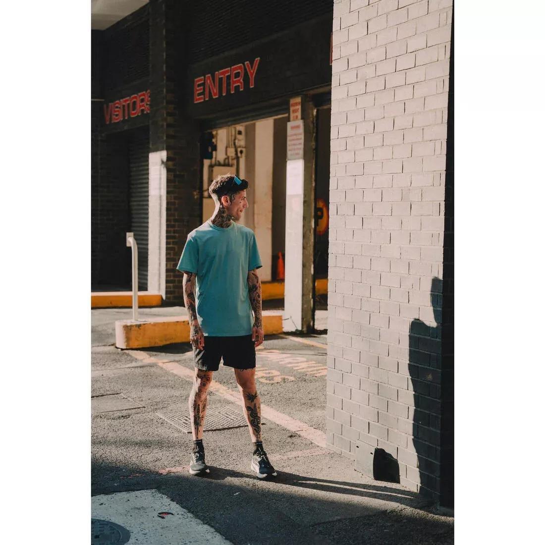 Men Running Shorts - Kiprun Run 500 Dry, Black, No Color, large image number 10