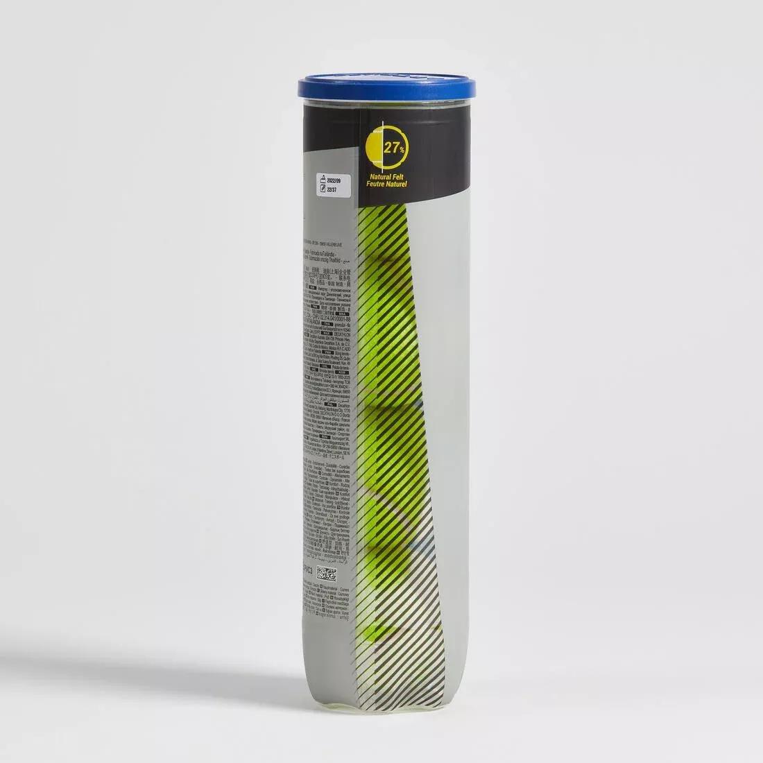 Versatile Tennis Ball - Comfort 4-Pack, Yellow, No Color, medium