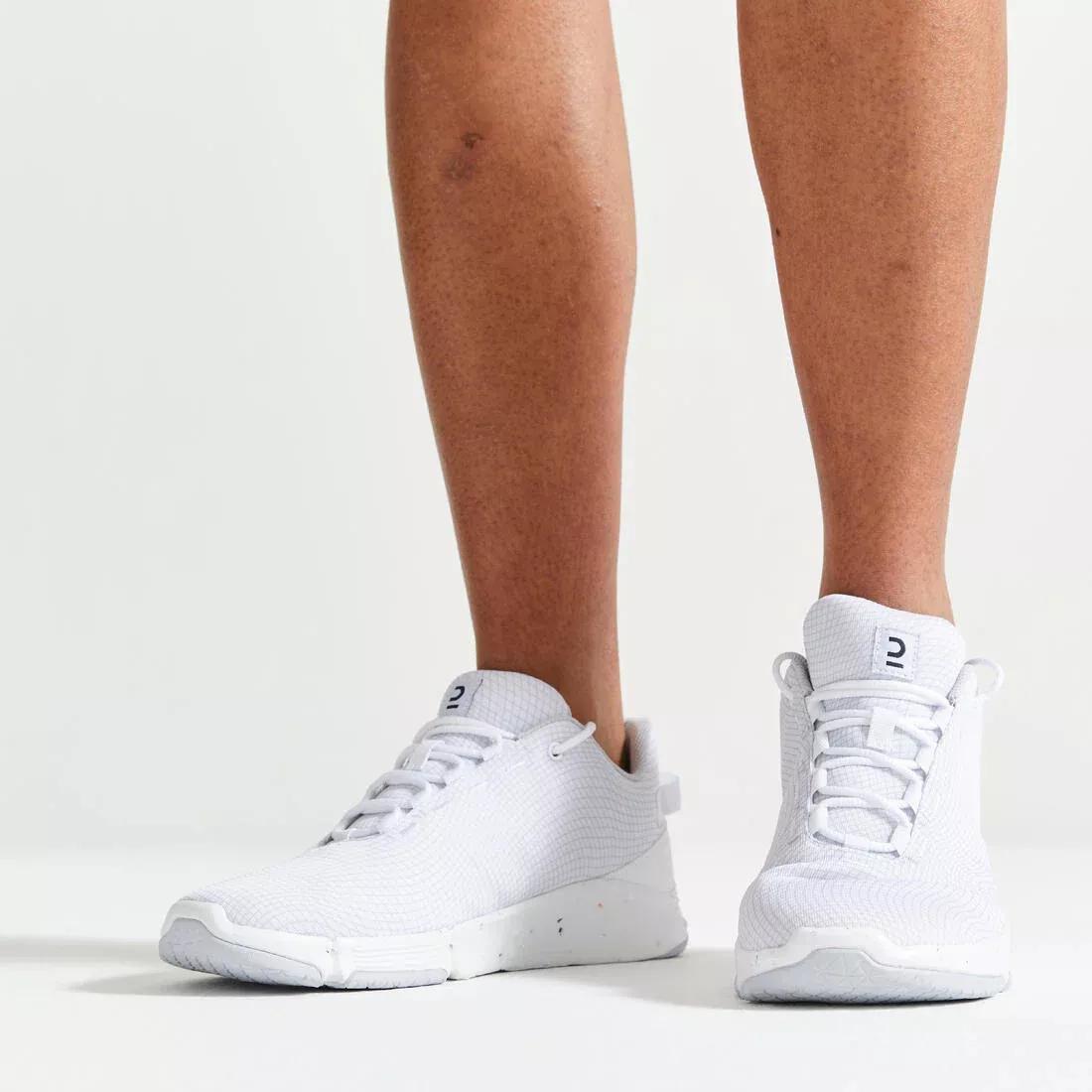 Men Fitness Shoes - 100, White, , large image number 10