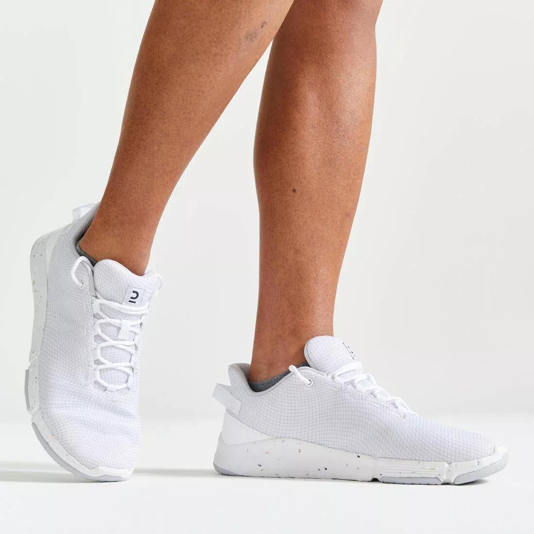 Men Fitness Shoes - 100, White, , large image number 11