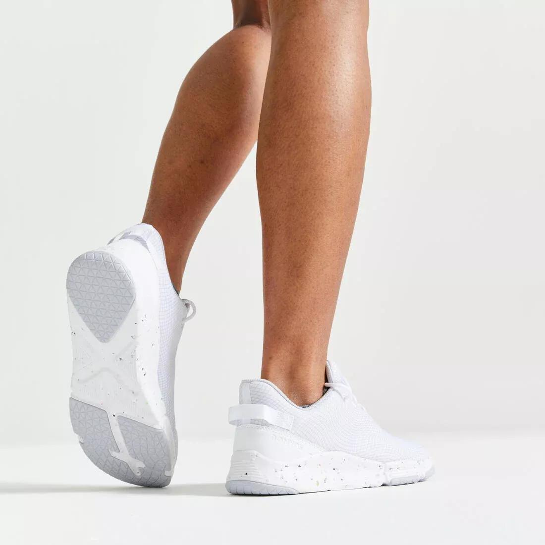 Men Fitness Shoes - 100, White, , large image number 12