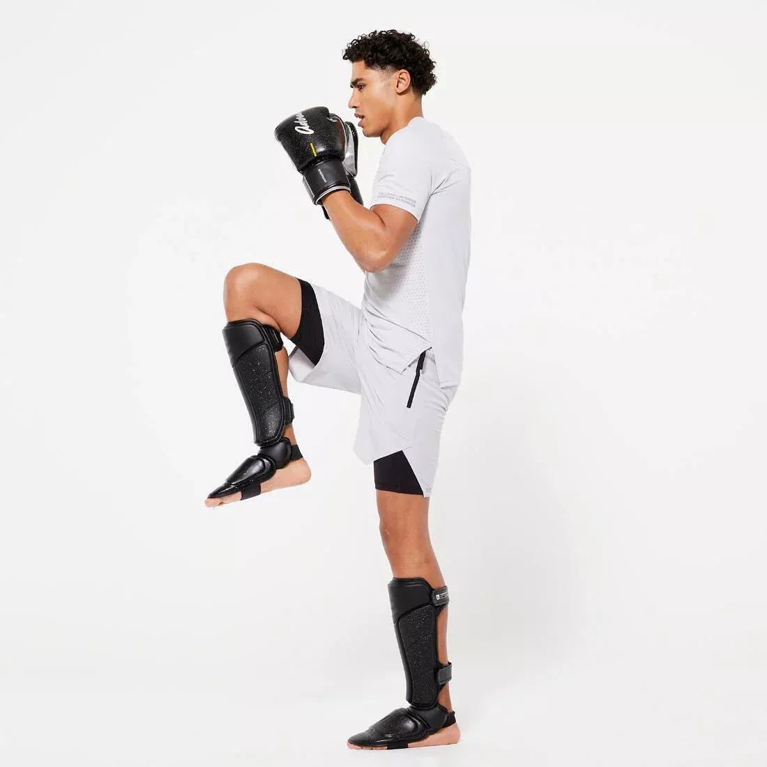 Adult Muay-Thai/Kickboxing/MMA Shin-Foot Guard, No Color, large image number 7