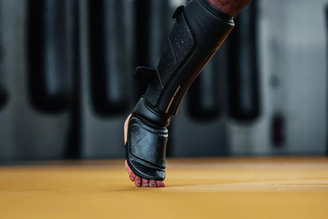 Adult Muay-Thai/Kickboxing/MMA Shin-Foot Guard, No Color, large image number 10