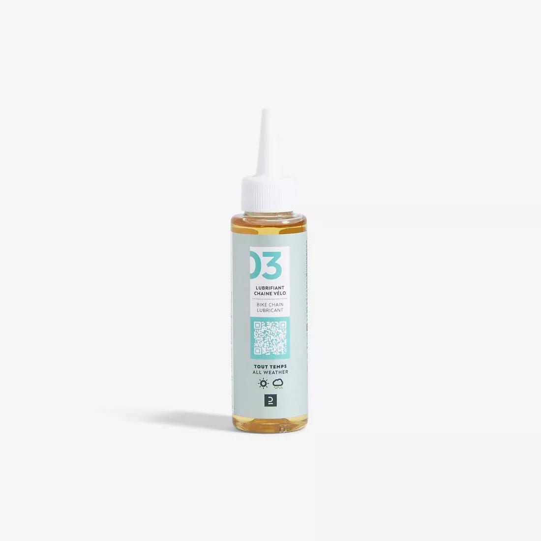 All-Weather Bike Chain Lube - 100 Ml, No Color, large image number 0