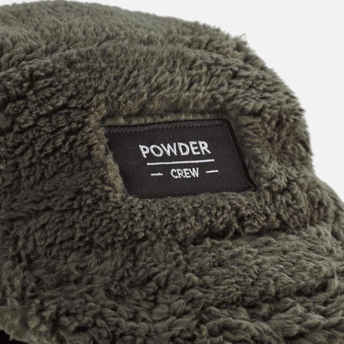 KID'S PLUSH HAT HAT - KHAKI, ash khaki green, 5401_000, large image number 5