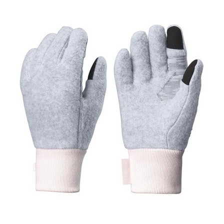 QUECHUA - Kids Fleece Hiking Gloves - Sh100 X-Warm - 6 -14 Years, Grey
