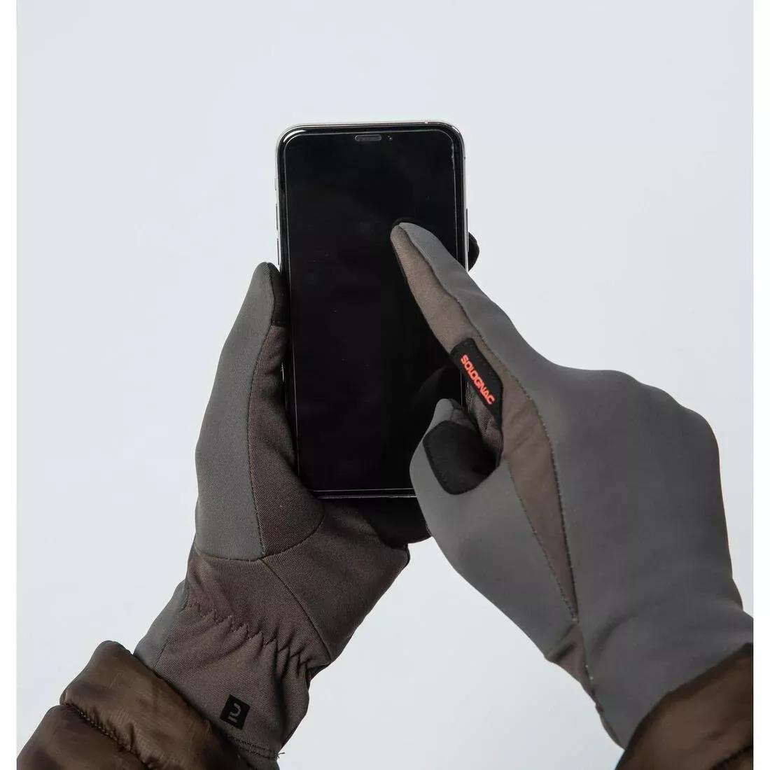 Warm Gloves - 500, Brown, 5401_000, large image number 5