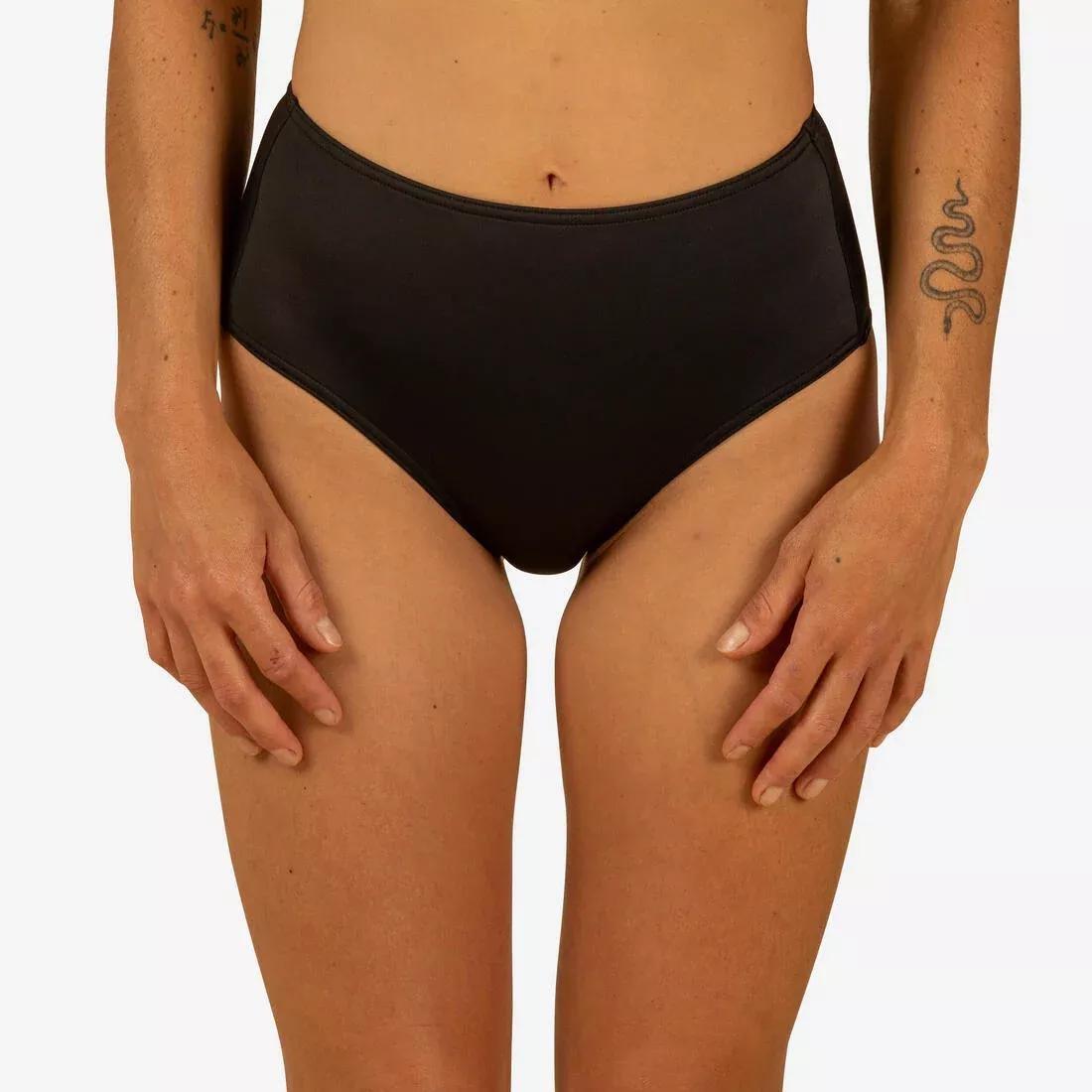 BLACK Romi Women's High-Waisted Surfing Swimsuit Bottoms - Black, , medium