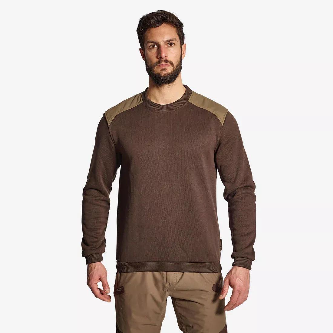 500 PULLOVER, ebony brown, 5401_000, medium