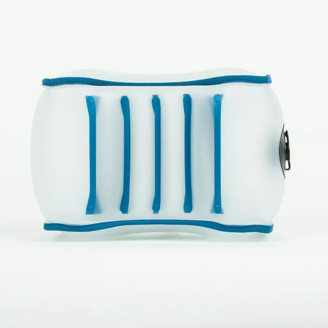 Swimming pull buoy compact inflatable - 500, Blue, No Color, medium