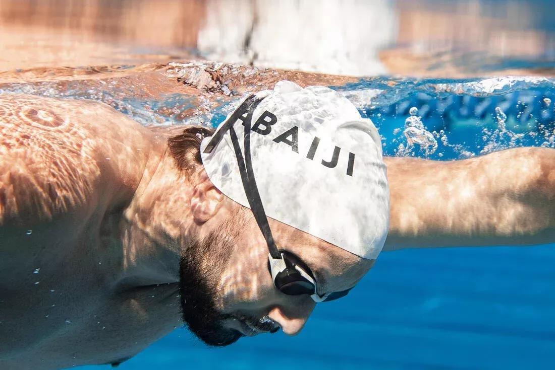 FLUO ULTRA PINK Silicone Swim Cap, No Color, large image number 8