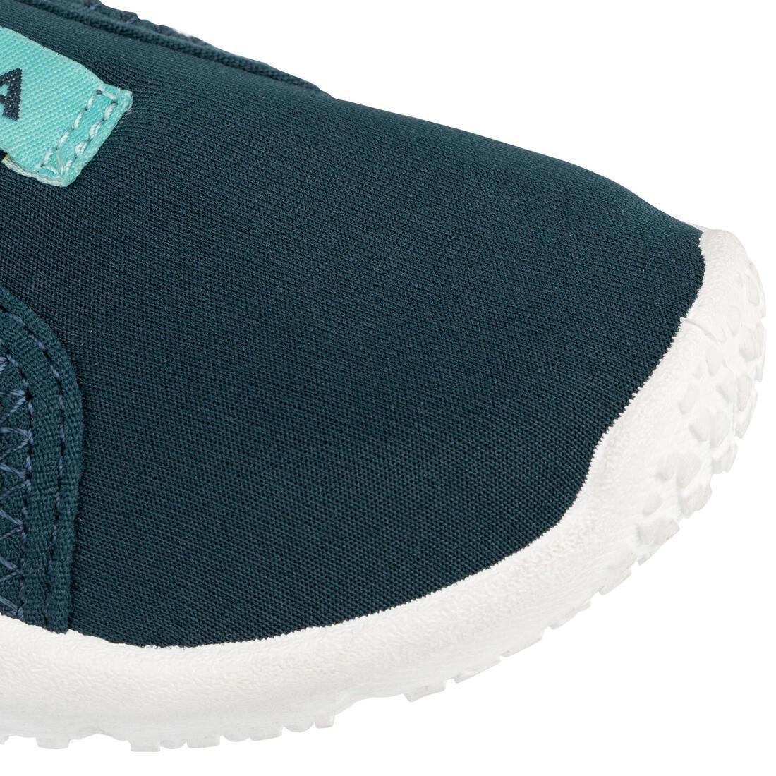 SUBEA - Kids Elasticated Aquashoes 120 Beach Party, Blue