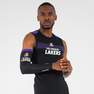 TARMAK - Men Nba Los Angeles Lakers Basketball Sleeve - E500, Black