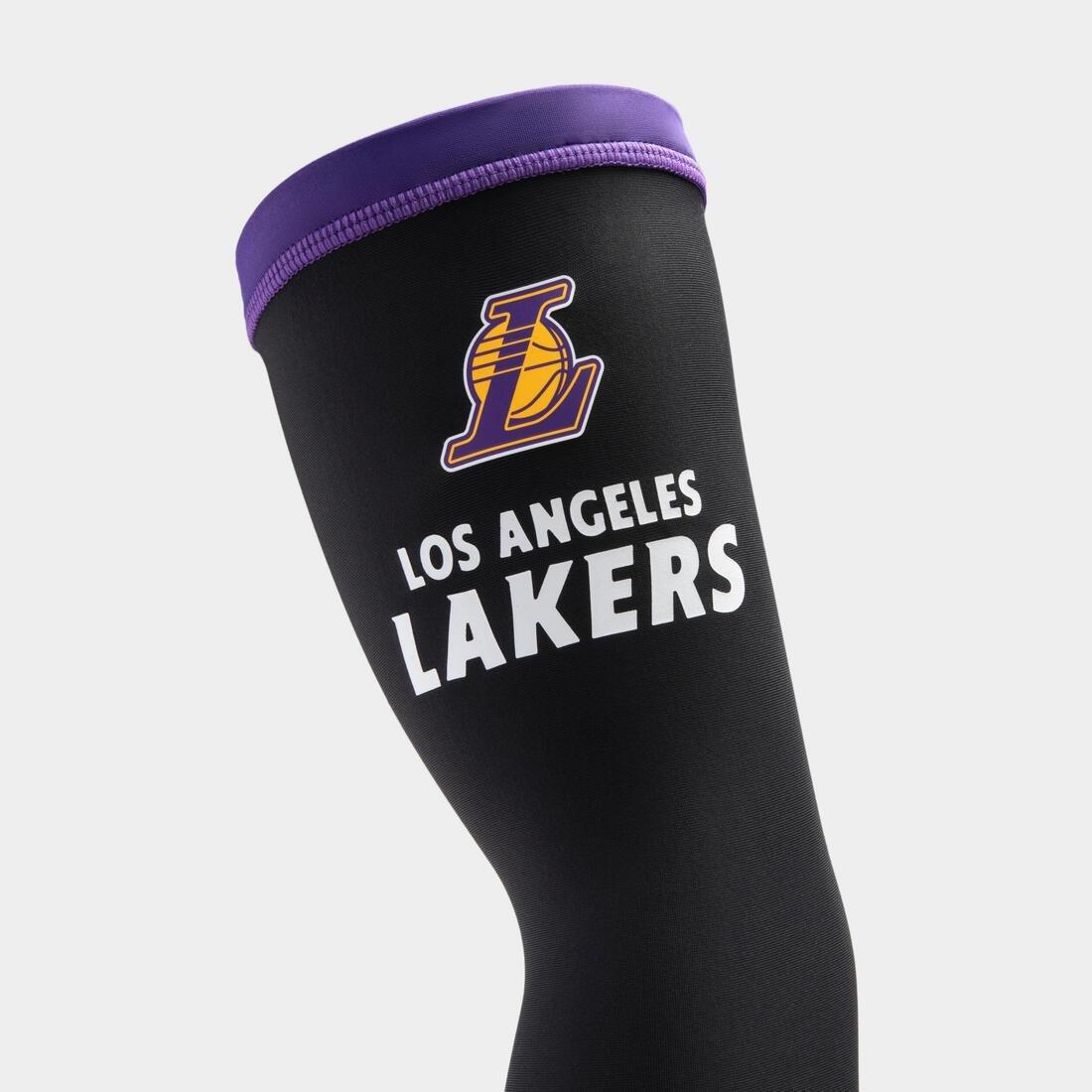 Buy Basketball Elbow Guard E500 - Purple/Nba Los Angeles Lakers