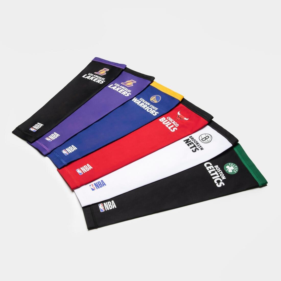 Men Basketball Sleeve E500 - Nba Los Angeles Lakers, Black, No Color, large image number 6