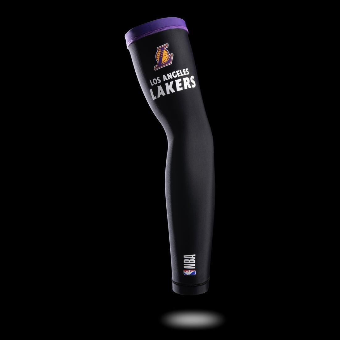 Men Basketball Sleeve E500 - Nba Los Angeles Lakers, Black, , large image number 8
