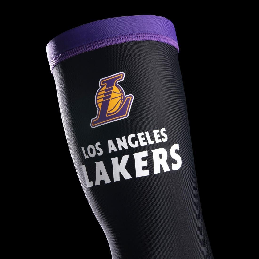 Men Basketball Sleeve E500 - Nba Los Angeles Lakers, Black, No Color, large image number 10