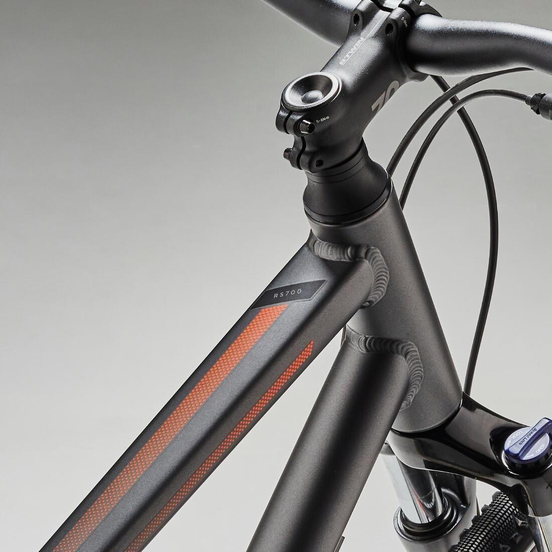 Hybrid Bike Riverside 700, Grey, , large image number 5