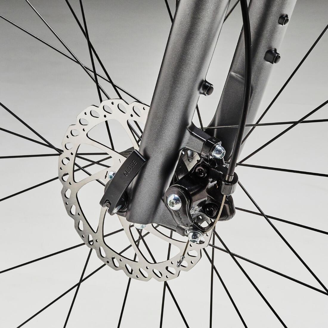 Hybrid Bike Riverside 700, Grey, No Color, medium