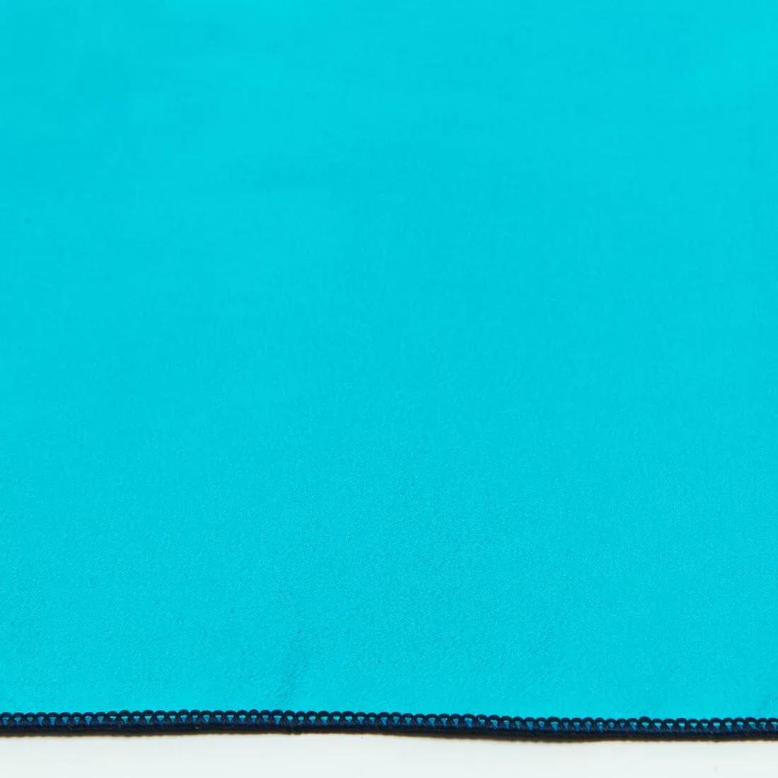 Swimming Microfibre Towel - Size S 39 X 55 Cm, blue, No Color, large image number 2