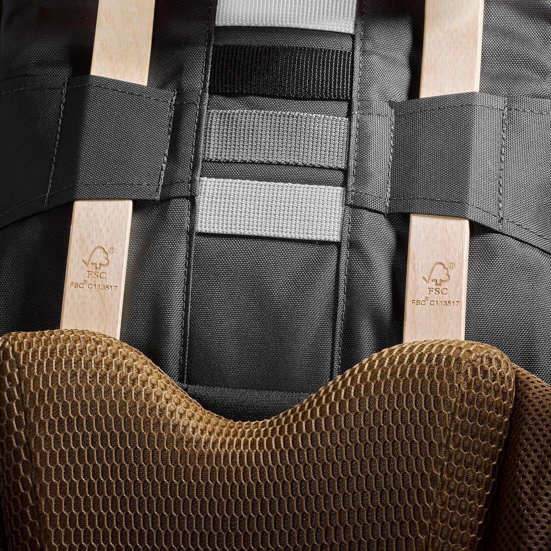 Men trekking backpack 50+10L - MT900 Symbium, Khaki, No Color, large image number 6