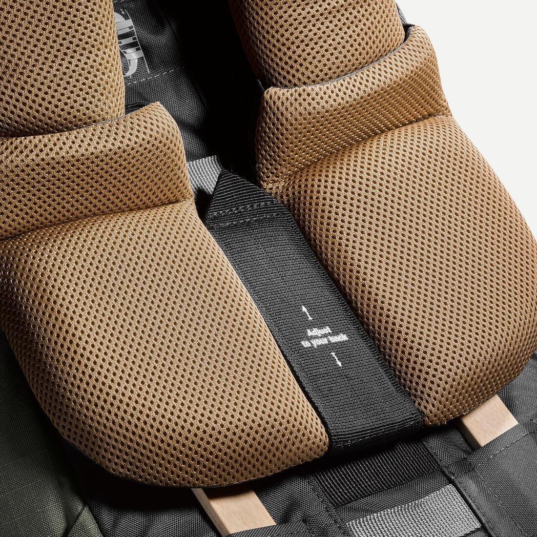 Men trekking backpack 50+10L - MT900 Symbium, Khaki, No Color, large image number 7