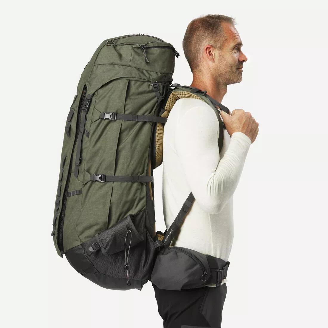 Unisex Trekking Backpack MT900, 90+10L, No Color, large image number 6