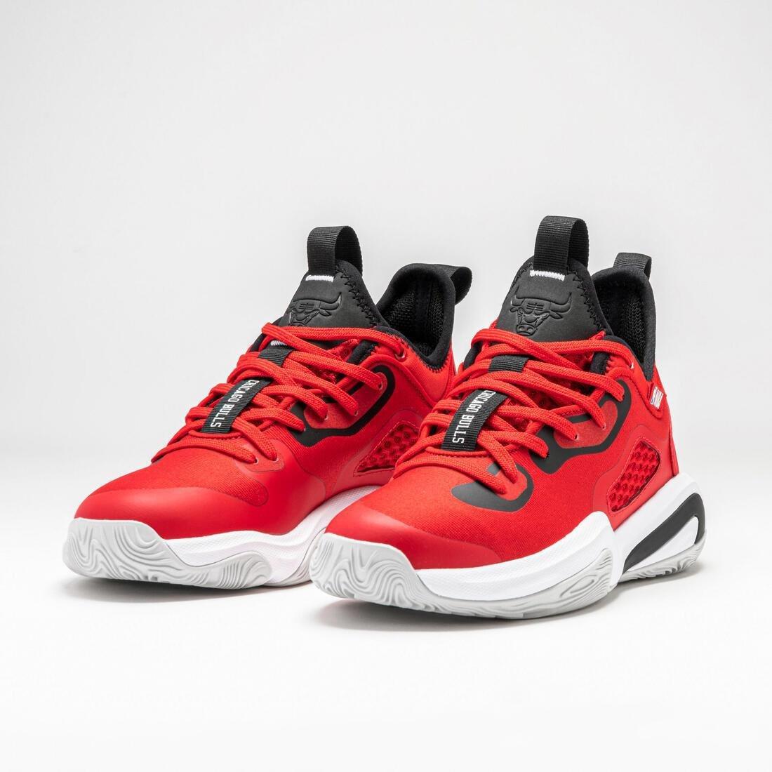 Unisex Kids Basketball Shoes - Se900 Mini Me, Red, No Color, large image number 1