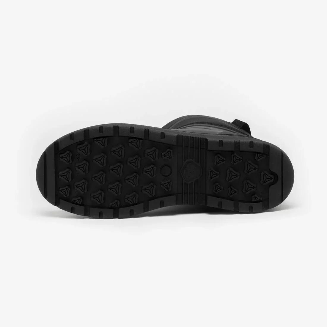 Men Waterproof Snow Boots - SH100, Black, No Color, large image number 2