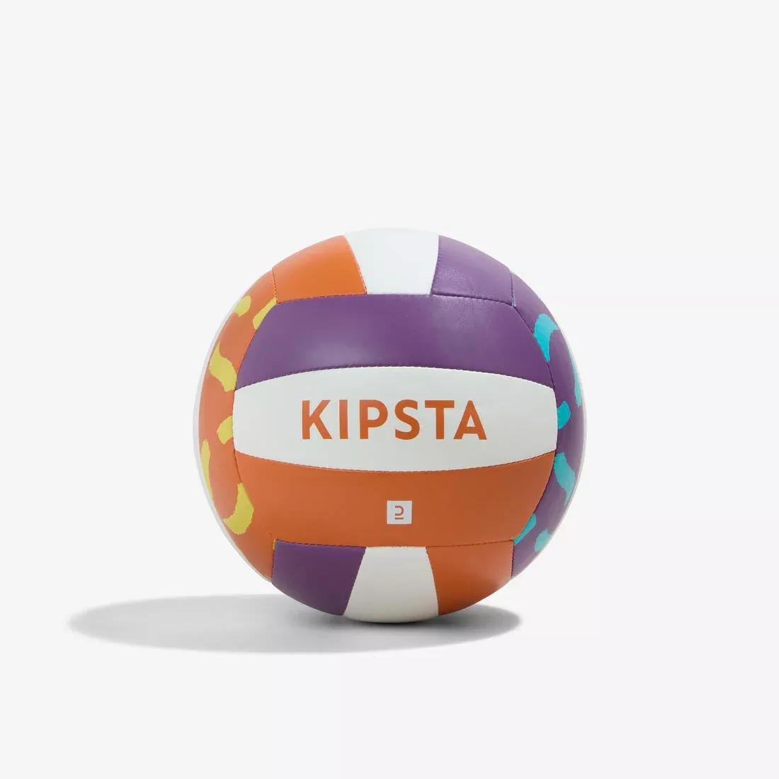 ORANGE Beach Volleyball Size 3 BV100 Classic, No Color, large image number 0