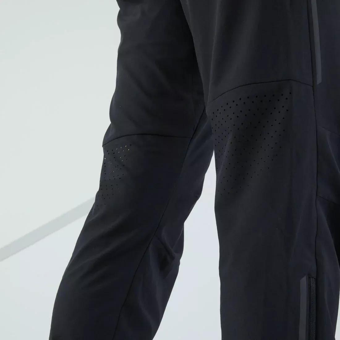 Men's Running Lightweight Trousers - KIPRUN Run 500 Light, Black, , large image number 6