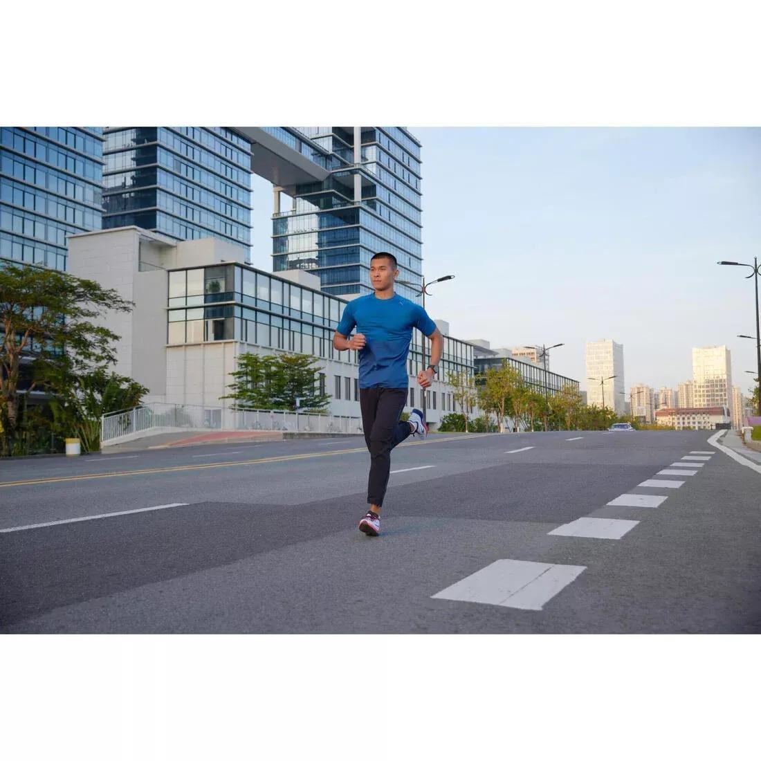Men's Running Lightweight Trousers - KIPRUN Run 500 Light, Black, , large image number 11
