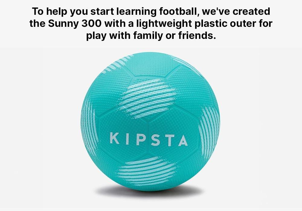 Size 4 Football Sunny 300, Green, No Color, medium