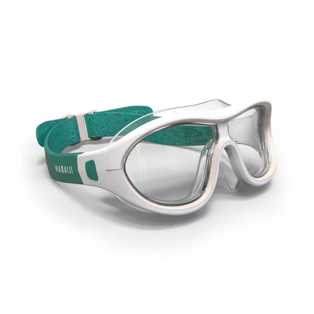 Swimming Pool Mask - Swimdow V2 Size L Clear Lenses, Blue, No Color, large image number 8