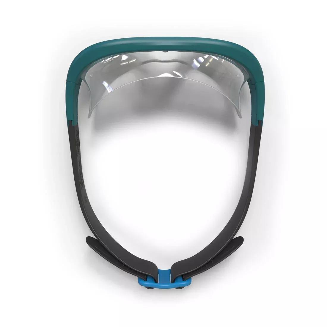 Swimming Pool Mask - Swimdow V2 Size L Clear Lenses, Blue, No Color, large image number 12
