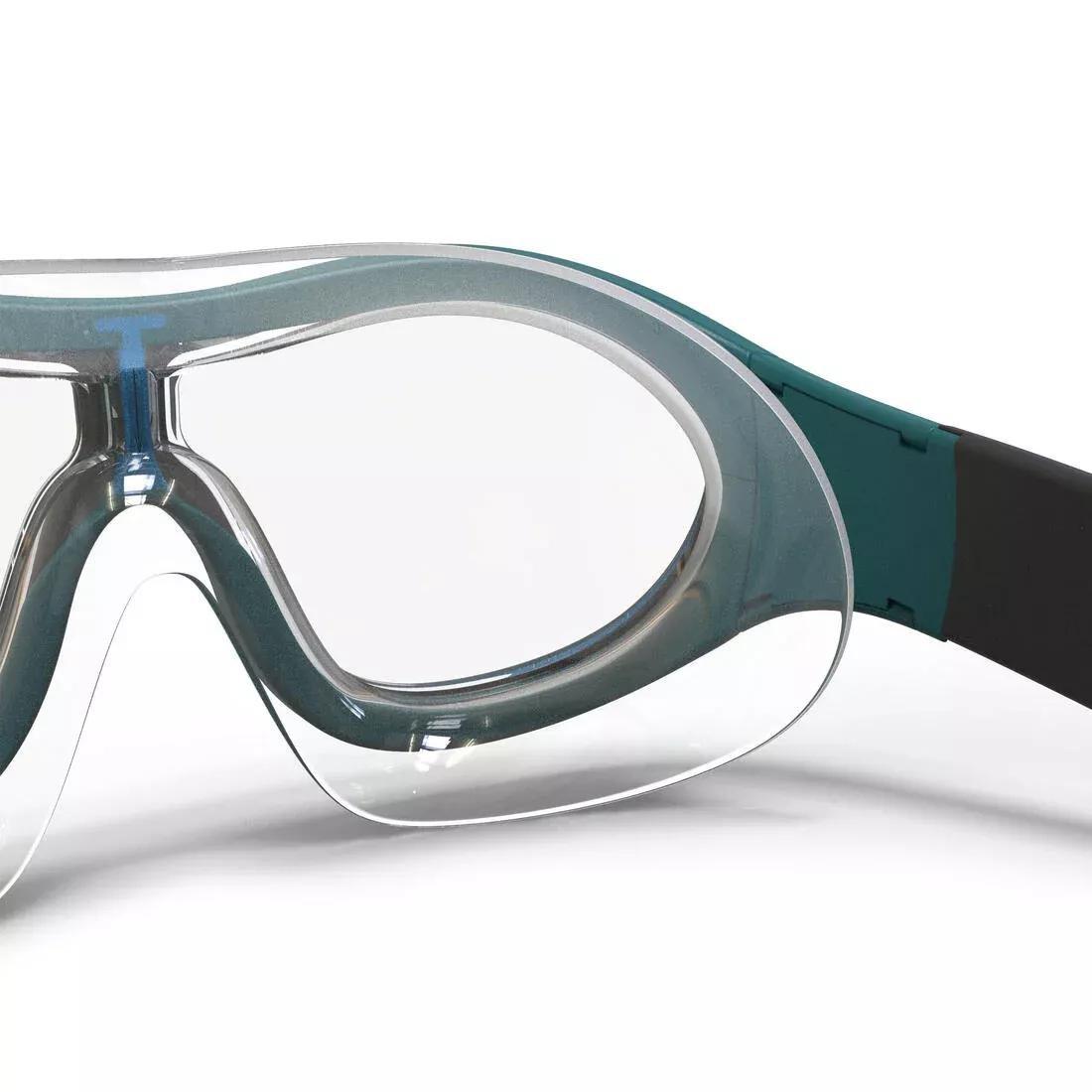 Swimming Pool Mask - Swimdow V2 Size L Clear Lenses, Blue, No Color, large image number 13