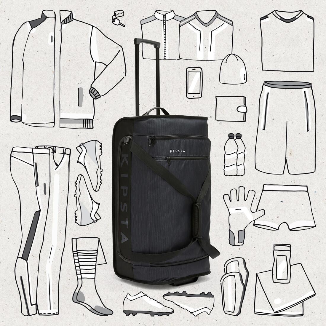 Suitcase Essential - 70L, Black, No Color, large image number 10