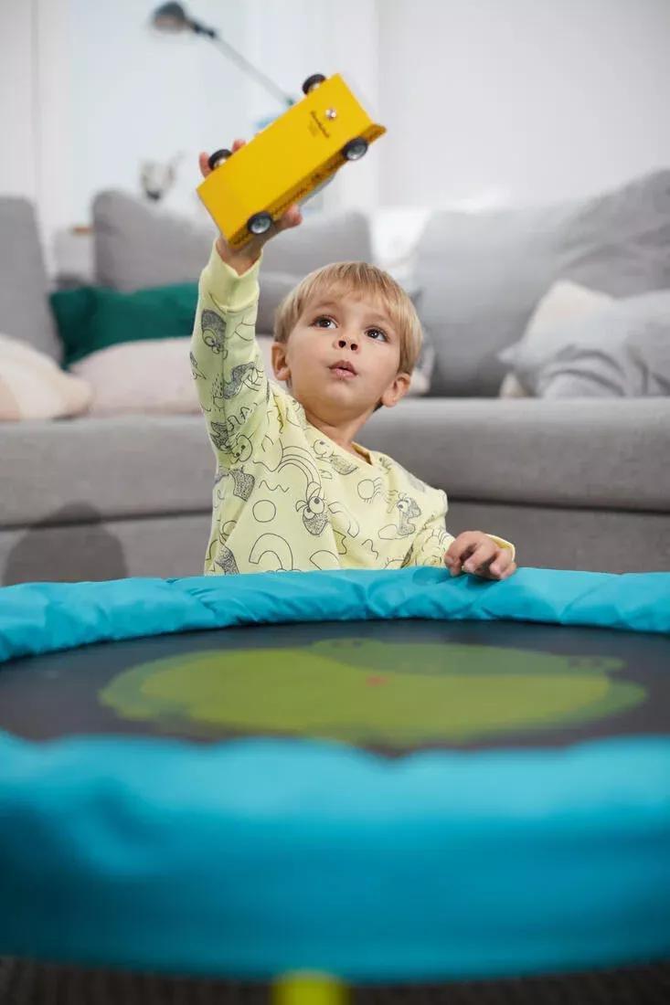 Baby Gym Mini Trampoline, Blue, 5401_000, large image number 6