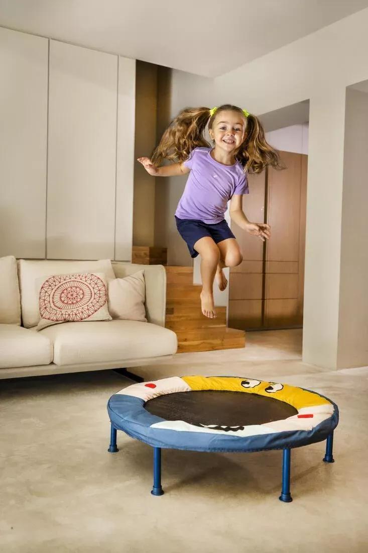 Baby Gym Mini Trampoline, Blue, 5401_000, large image number 13