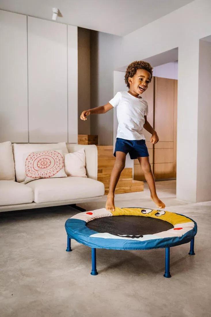 Baby Gym Mini Trampoline, Blue, 5401_000, large image number 14