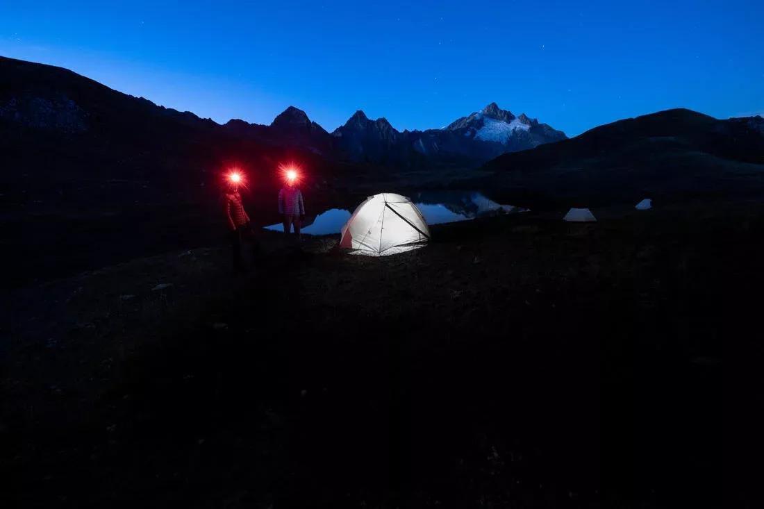 BLACK Rechargeable Head Torch - 600 lumen - HL900 USB V3, No Color, medium