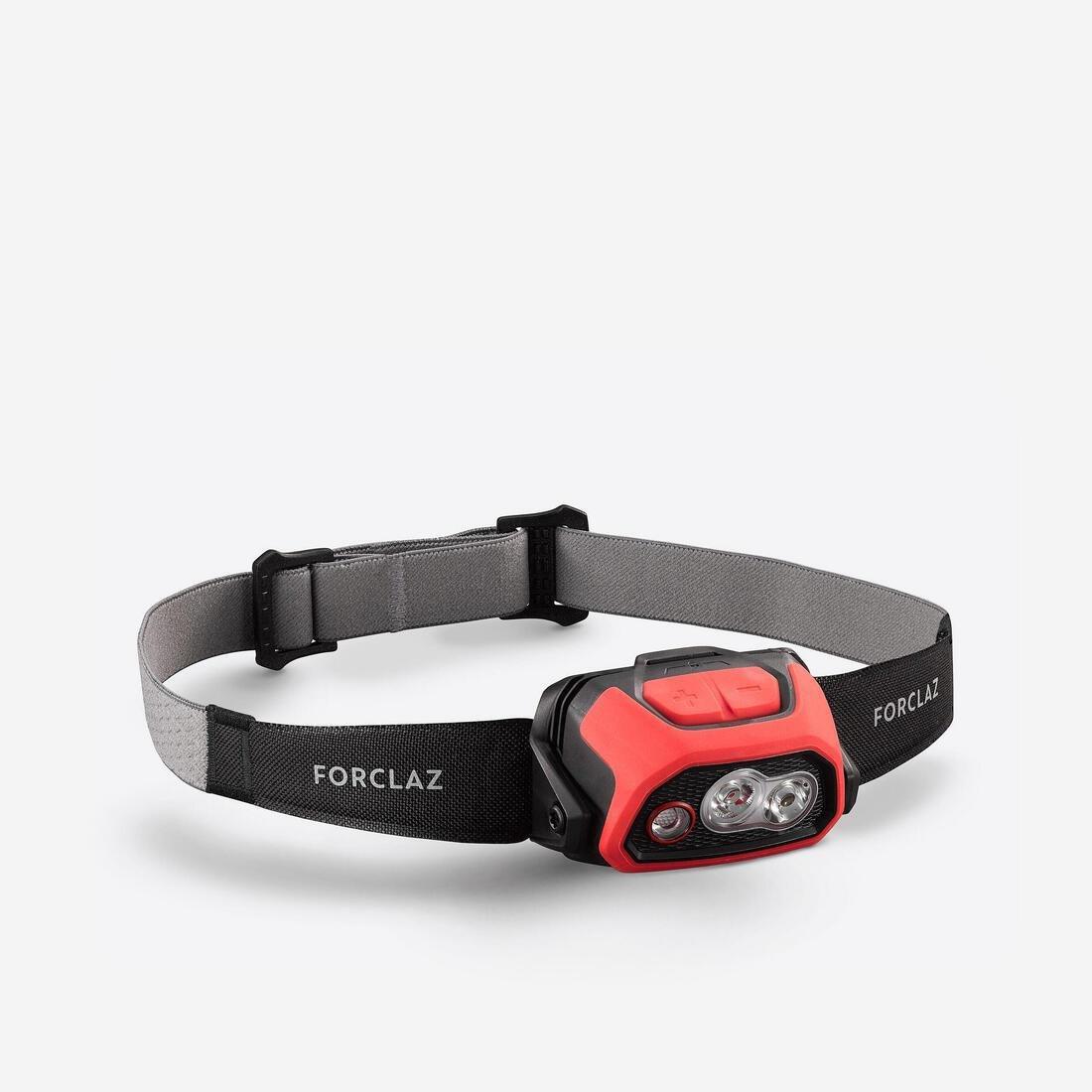 BLACK Rechargeable Head Torch - 600 lumen - HL900 USB V3, No Color, medium