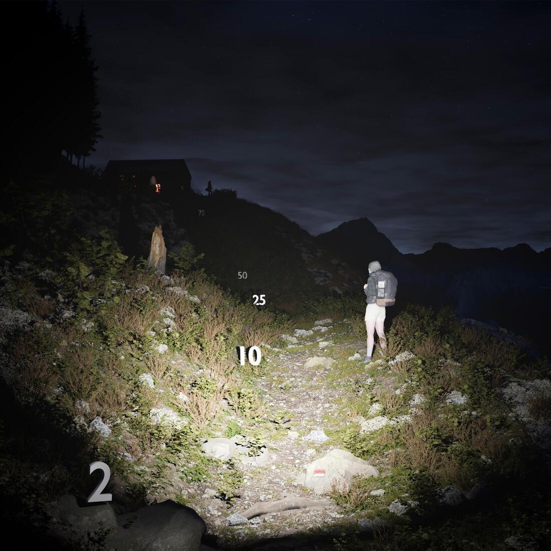 BLACK Rechargeable Head Torch - 600 lumen - HL900 USB V3, No Color, large image number 8